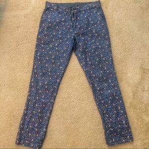 Tommy Hilfiger Blue floral Chino pants